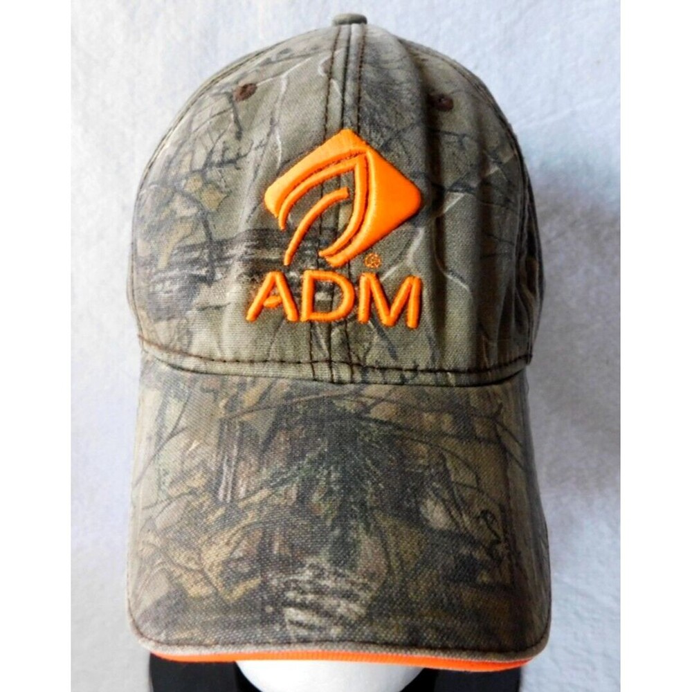 ADM Embroidered Camouflaged Baseball Cap Adjustable-New